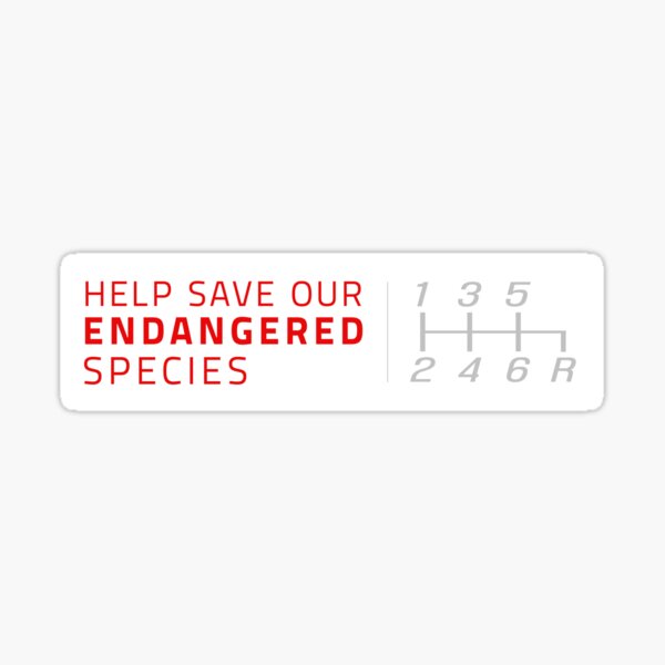 Item preview, Help Save Our Endangered Species designed and sold by ApexFibers.