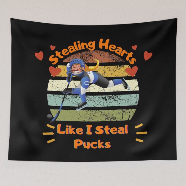 Item preview, Stealing Hearts Like I Steal Pucks designed and sold by D/Art ⭐⭐⭐⭐⭐.