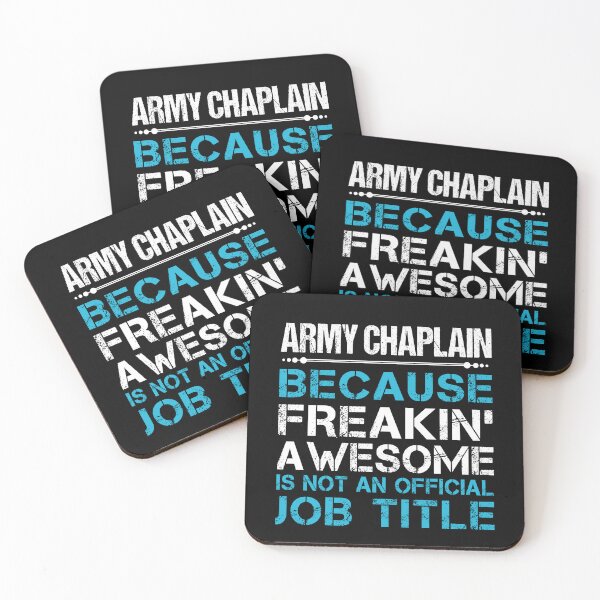 Item preview, Army Chaplain T Shirt - Freaking Awesome Job Gift Item Tee designed and sold by oetate4774.