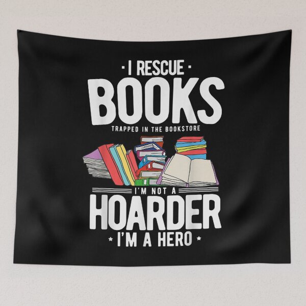 Item preview, Avid Readers I Rescue Books Trapped Bookworms Book Hoarder  designed and sold by mchargue12.