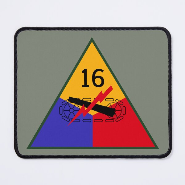 Item preview, 16th Armored Division 'Armadillo' (United States - Historical) designed and sold by wordwidesymbols.