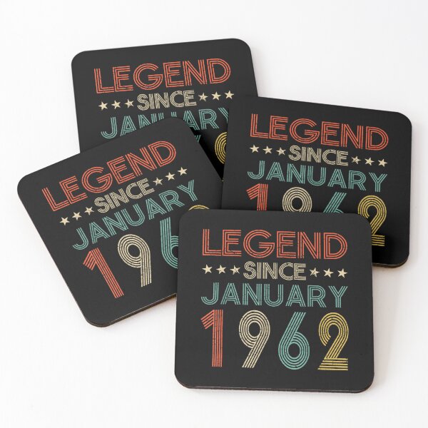 Item preview, Born In January 1962 Funny Men Women 60 Yr Old 60th Birthday  designed and sold by mchargue12.