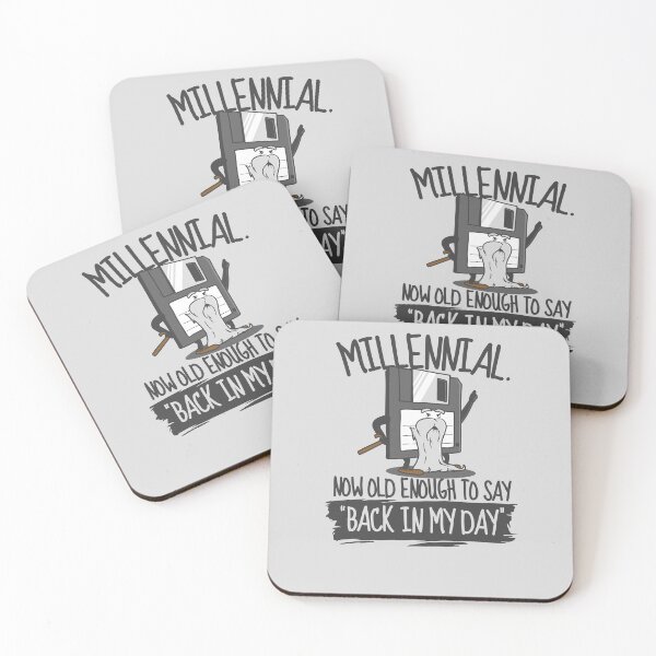 Item preview, Funny Millennial Back In My Day Old Fart Geriatric Millennial designed and sold by Nerd Shizzle.