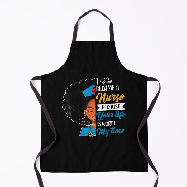 Item preview, I Became A Nurse Black History Black Girl Afro Melanin Queen  designed and sold by mchargue12.