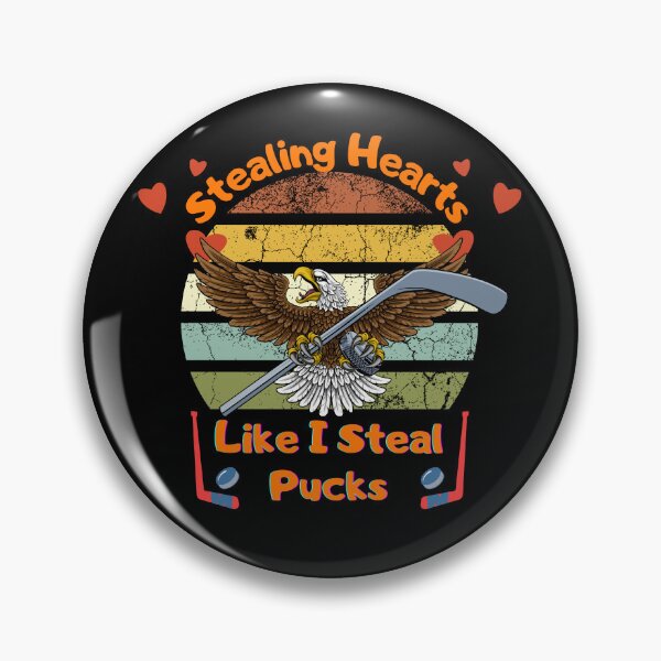 Item preview, Stealing Hearts Like I Steal Pucks designed and sold by D/Art ⭐⭐⭐⭐⭐.