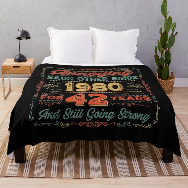 Item preview, 42nd Anniversary Wedding Annoying Each Other Since 1980  designed and sold by mchargue12.
