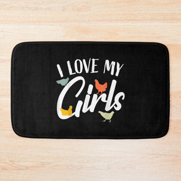 Item preview, Chicken Farmer Chicken Lover I Love My Girls Chickens  designed and sold by mchargue12.