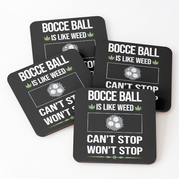 Item preview, Funny Can't Stop Bocce Ball Bocci Boccie designed and sold by ArydeaNoriega.