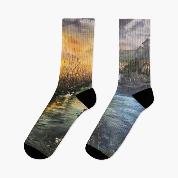 Item preview, Akyaka Azmak River with ducks designed and sold by incishop.