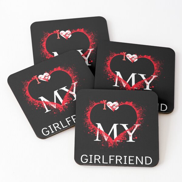 Item preview, I love my girlfriend, romantic, love designed and sold by kingoo82.