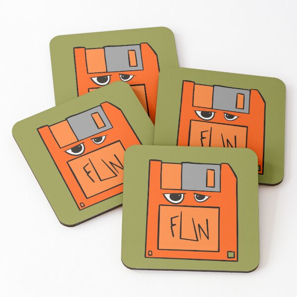 Item preview, Floppy Face Retro Disk Diskette designed and sold by emm-j.