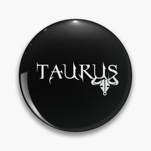Item preview, Taurus Horoscope - Celtic Gothic WhiteText - Bull designed and sold by S Quinn.