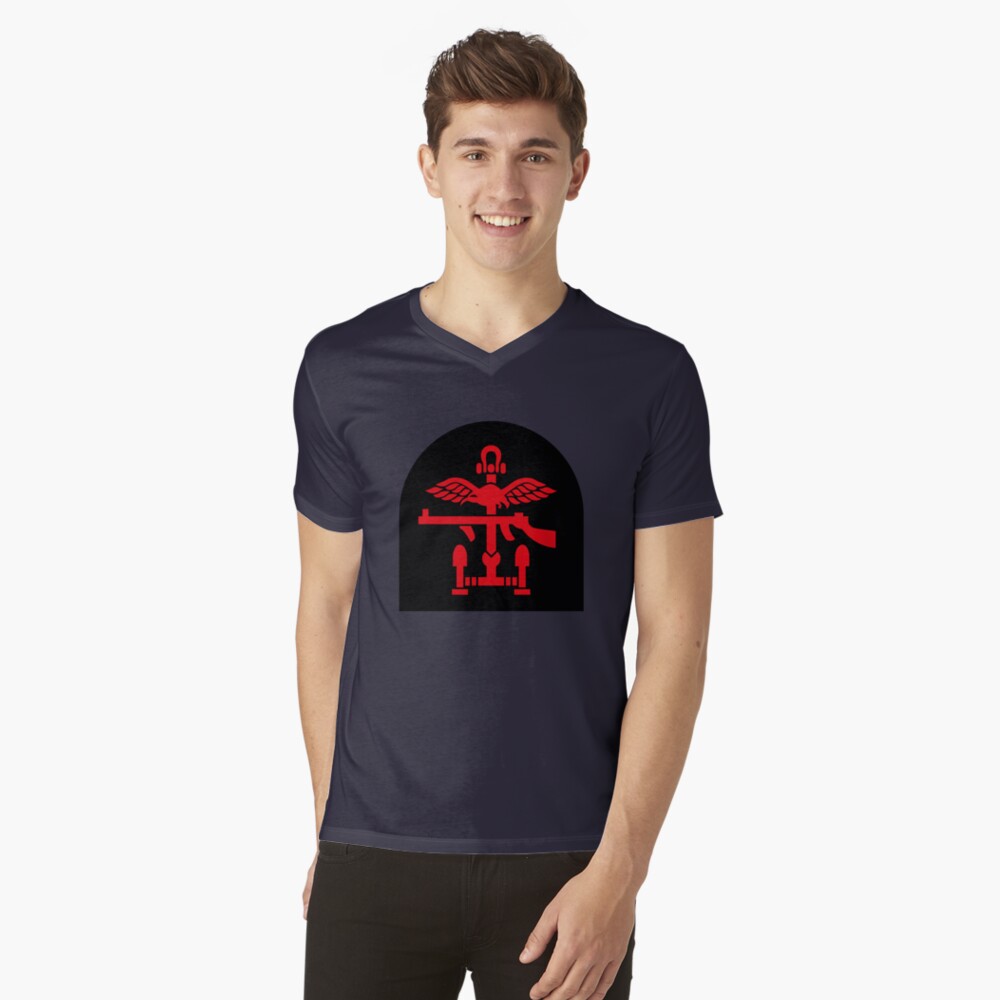 Item preview, V-Neck T-Shirt designed and sold by wordwidesymbols.