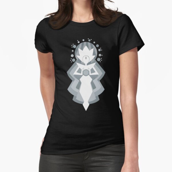 White Diamond Fitted T-Shirt