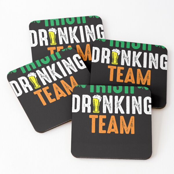 Item preview, St Patrick's Day Irish Beer Drinking Team Ireland Flag Clover designed and sold by JanetDonohoe.