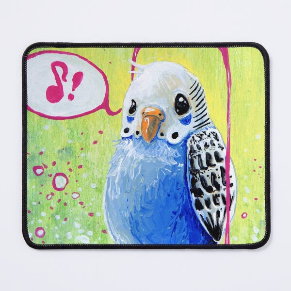Item preview, Mojo the Parakeet designed and sold by Khelekmir.