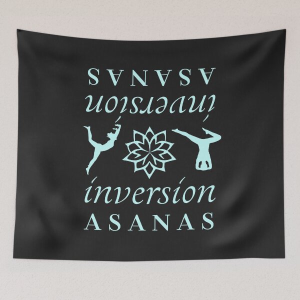 Item preview, Inversion Asanas t-shirt for Yoga designed and sold by trendingatees.