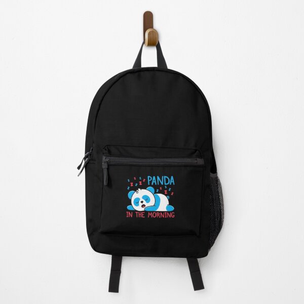 Item preview, panda in the morning-funny animals typography designed and sold by Hartics.