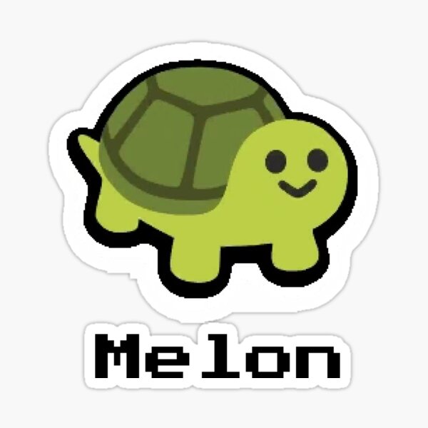 Item preview, Melon Turtle Super Auto Pets designed and sold by LigerDesign.