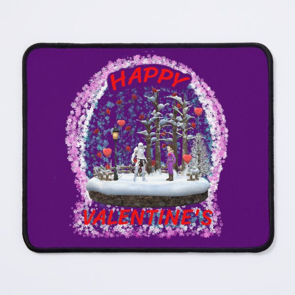Item preview, Happy Valentine's Snow Globe designed and sold by MottoDigging.
