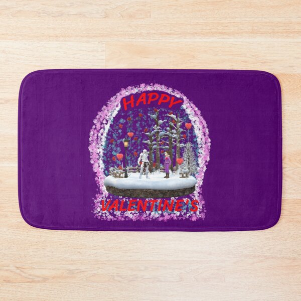 Item preview, Happy Valentine's Snow Globe designed and sold by MottoDigging.