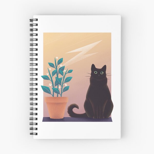 Item preview, Black cat  designed and sold by monikagun-art.