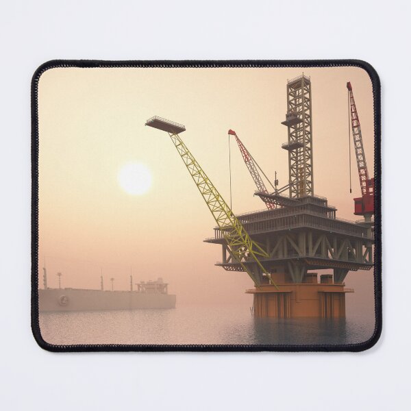 Item preview, Oil rig in the sea and oil tanker designed and sold by MIRO3D.