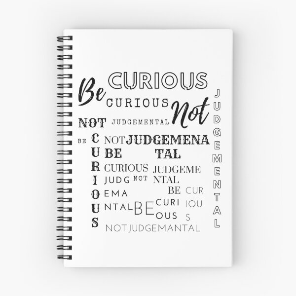 Item preview, Be Curious Not Judgemental by SIMPLE designed and sold by FawadAhmad.