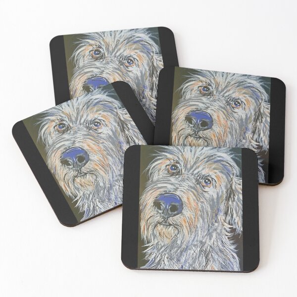 Item preview, Irish Wolfhound Love designed and sold by TraceyMackieArt.