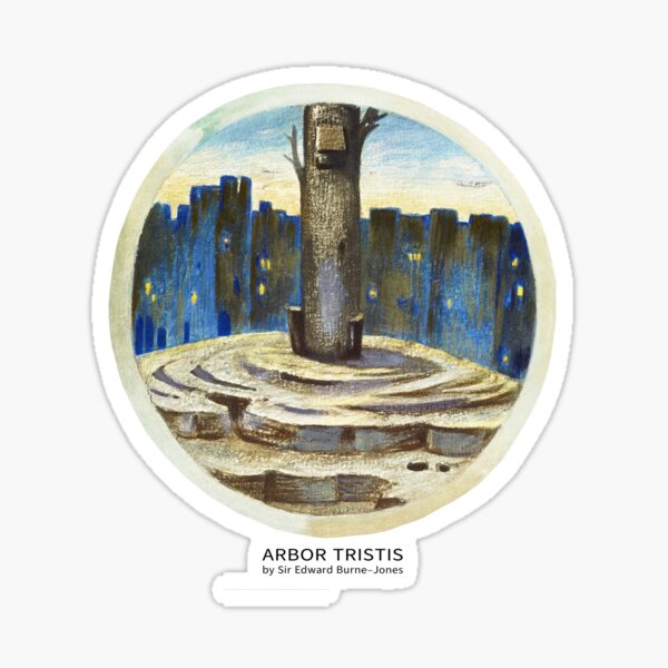 Art - Arbor tristis Sticker