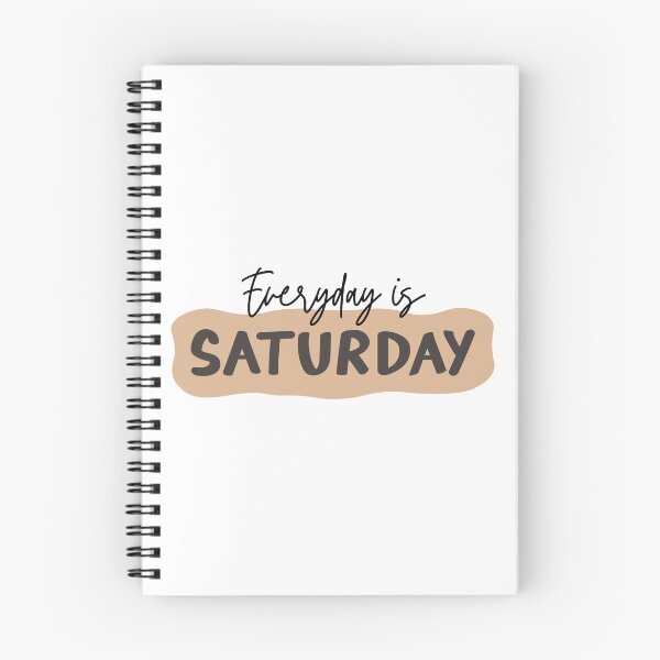 Item preview, Everyday is Saturday designed and sold by casualism.