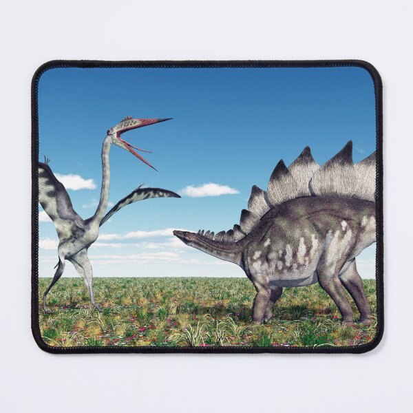Item preview, Pterodactyl Quetzalcoatlus and Dinosaur Stegosaurus designed and sold by MIRO3D.