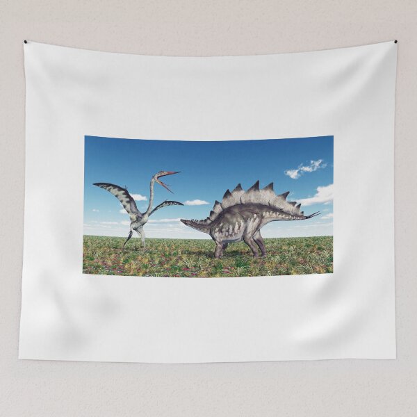 Item preview, Pterodactyl Quetzalcoatlus and Dinosaur Stegosaurus designed and sold by MIRO3D.