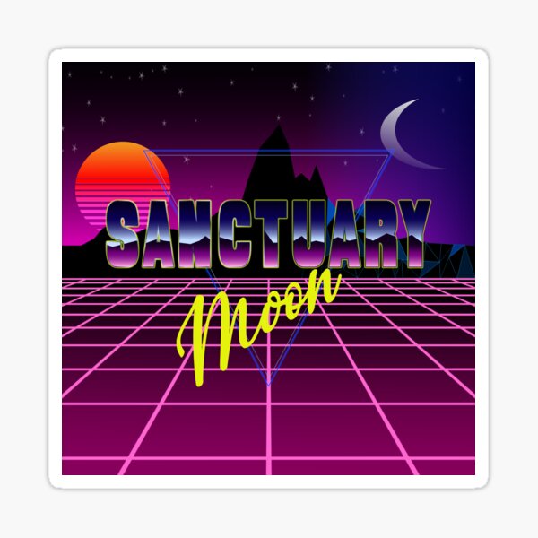 Item preview, Murderbot Diaries The Rise and Fall of Sanctuary Moon 80s Style Fan Art designed and sold by jutulen.