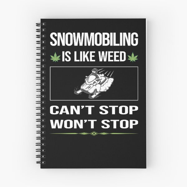 Item preview, Funny Can't Stop Snowmobiling Snowmobile designed and sold by FulviaContreras.