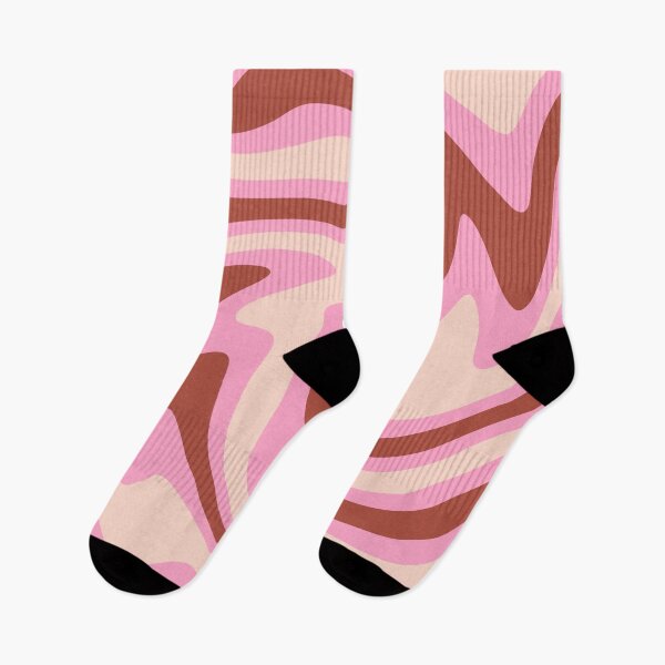 Item preview, Pink Swirl Retro Cute 70s Liquid designed and sold by trajeado14.