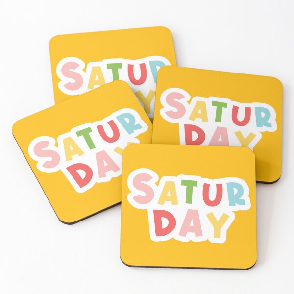 Item preview, Colorful Everyday is Saturday designed and sold by casualism.