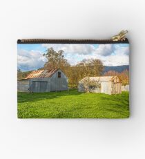 Old Farm Sheds In The Valley..... Studio Pouch