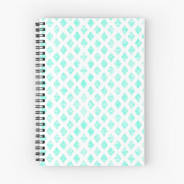 Item preview,  Geometric Diamond Swirl Pattern in Teal designed and sold by Saanis.