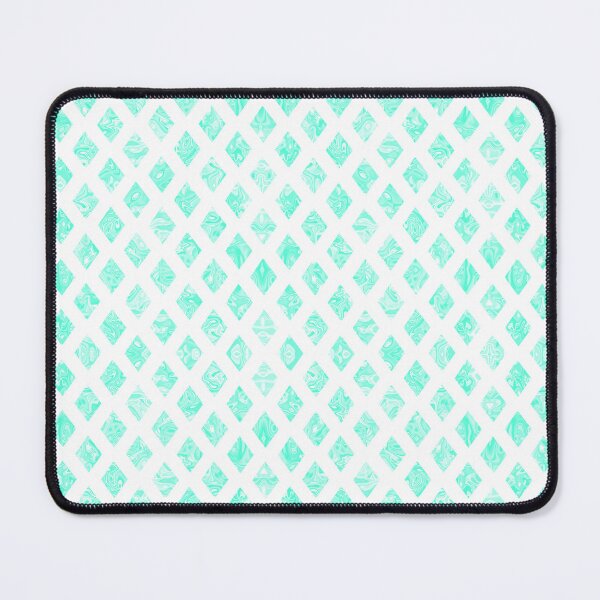 Item preview,  Geometric Diamond Swirl Pattern in Teal designed and sold by Saanis.
