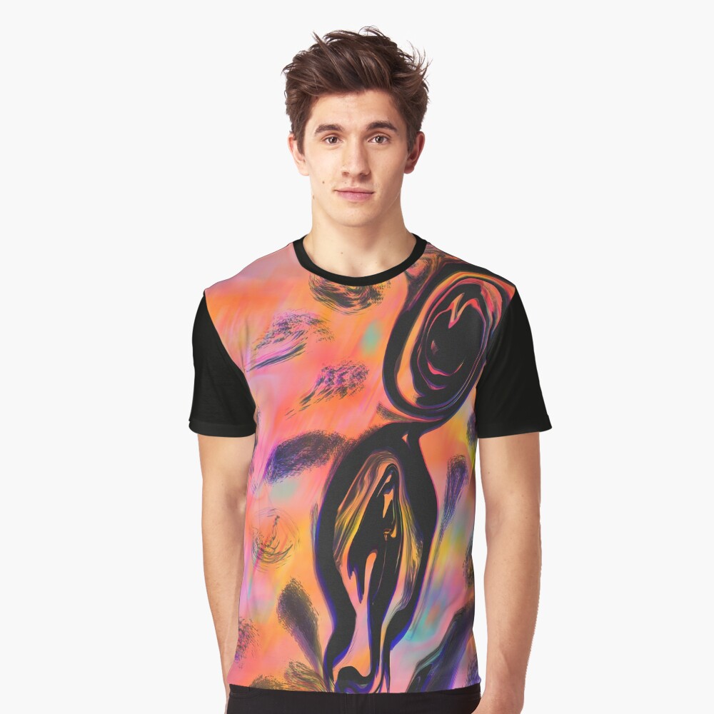 Vista previa del artículo con la obra «Camiseta gráfica», diseñado y vendido por Lo-cura.