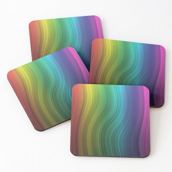 Item preview, Rainbow Swirl Colourful Art Print | Psychedelic Sticker | Colour Lover Gift designed and sold by getcreative72.