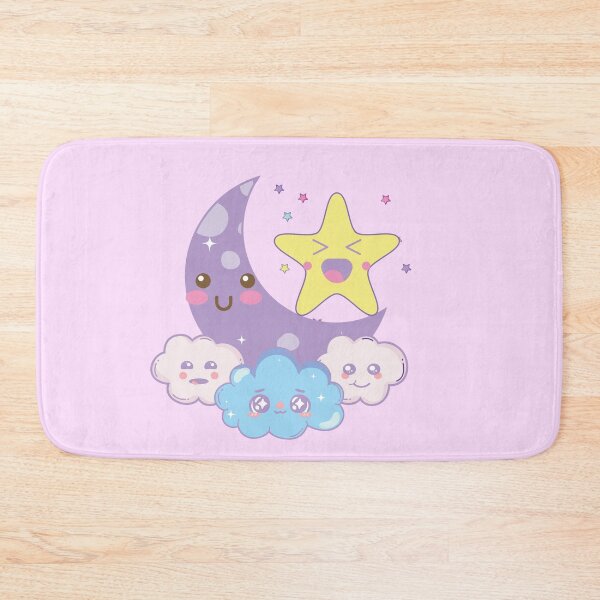 Item preview, Kawaii Moon, Stars and clouds. designed and sold by SusySell.