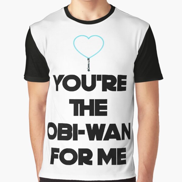 Vista previa del artículo con la obra «Eres el Obi-Wan para mí», diseñado y vendido por Starrypoo.