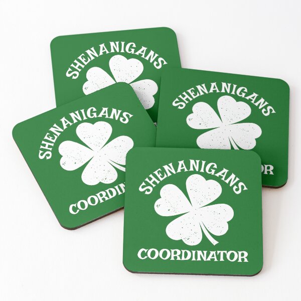 Item preview, Shenanigans Coordinator Funny Irish Smaroick St Patrick's day humor saying designed and sold by alenaz.