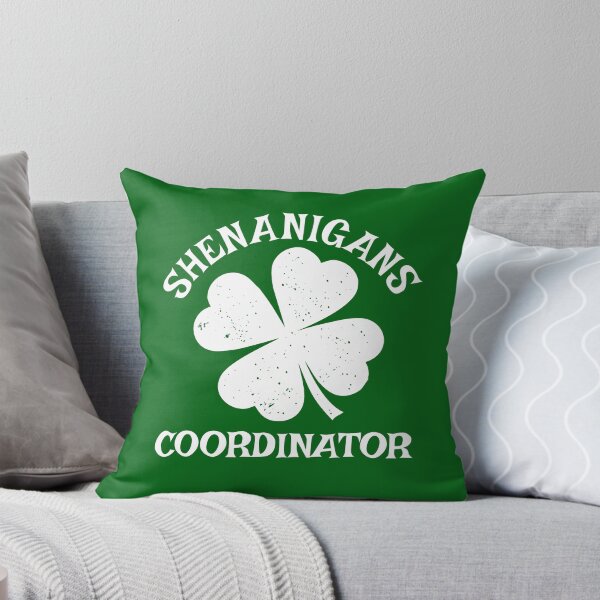Item preview, Shenanigans Coordinator Funny Irish Smaroick St Patrick's day humor saying designed and sold by alenaz.