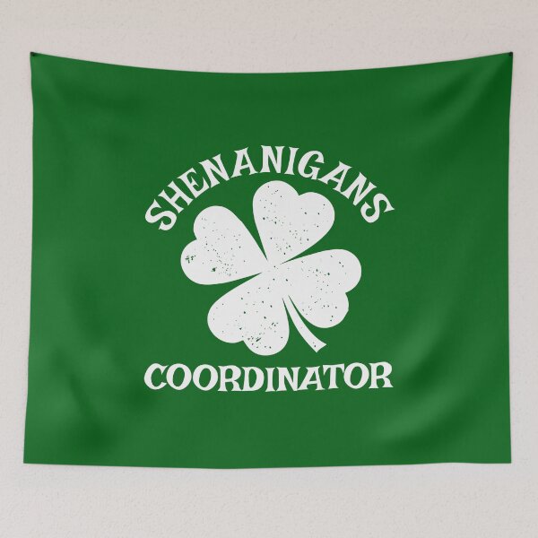 Item preview, Shenanigans Coordinator Funny Irish Smaroick St Patrick's day humor saying  designed and sold by alenaz.