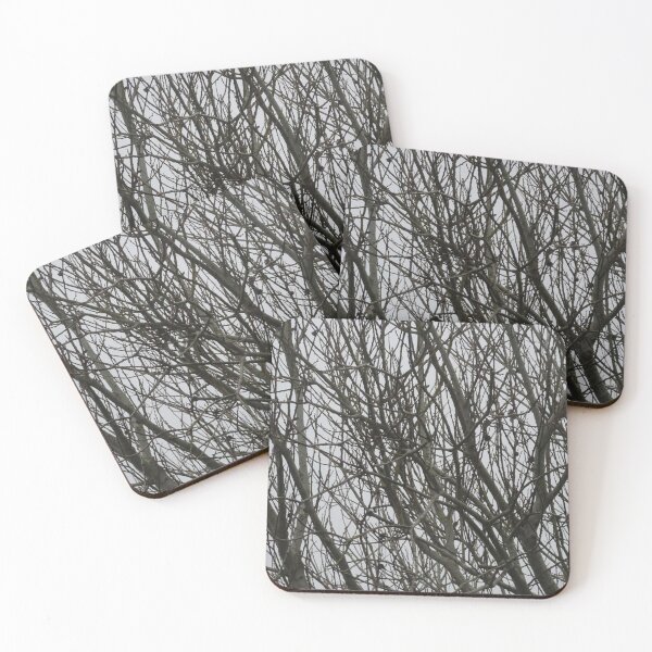 Item preview, Grey skies and winter branches designed and sold by BubbleTextBox.