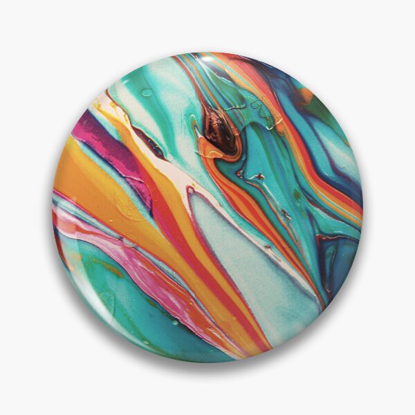 Item preview, abstract multicolor paint pattern designed and sold by cutecrazytshirt.