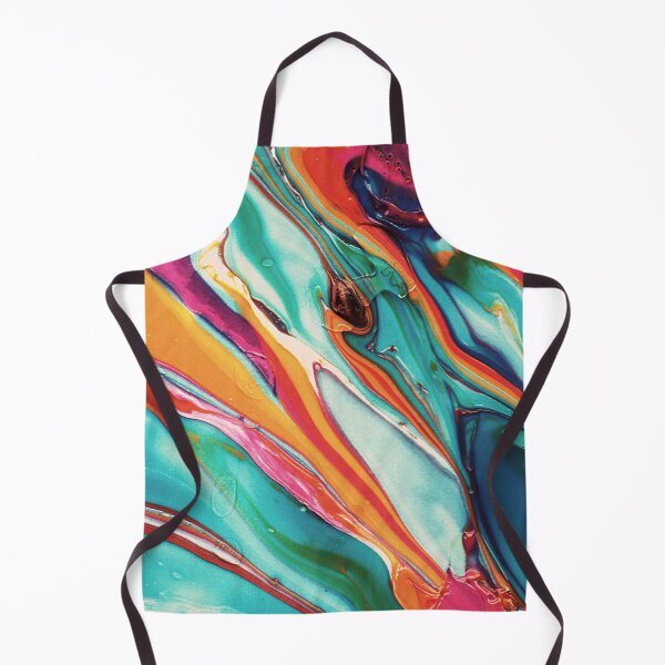 Item preview, abstract multicolor paint pattern designed and sold by cutecrazytshirt.